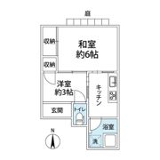 増田貸家の間取り画像