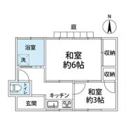 増田貸家の間取り画像