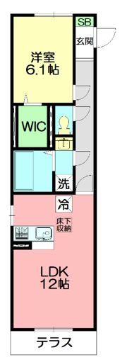 シャルマンハイムの間取り画像