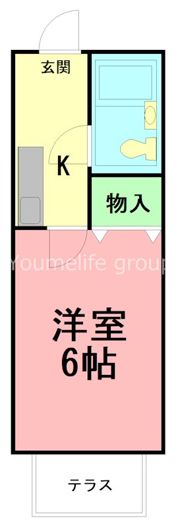 ドルフ伊勢原No.2の間取り画像