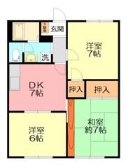 梅林館の間取り画像