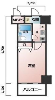 クリオ相武台2番館の間取り画像