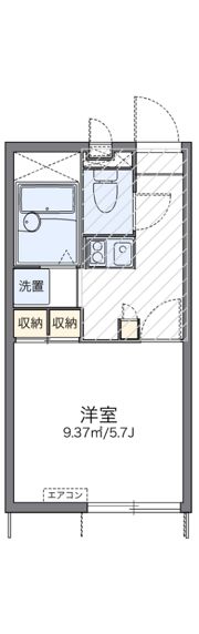 レオパレスサンブリッジの間取り画像