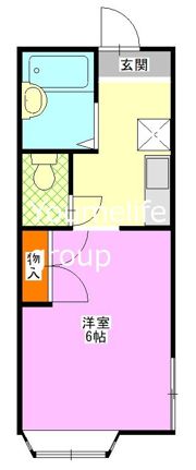 メゾン岡田の間取り画像