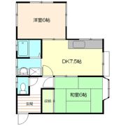 第四煤ケ谷ハイツの間取り画像