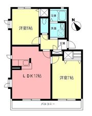 ラークヒルズIIの間取り画像