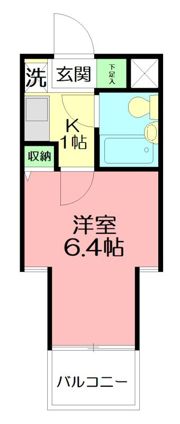 ライオンズプラザ平塚宝町の間取り画像