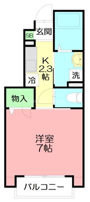 コーポマルスギの間取り画像