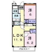 ヴェルグ広貴の間取り画像
