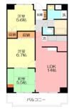 アトラクトマンショントムロの間取り画像