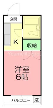 ハイム松栄の間取り画像