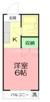 ハイム松栄の間取り画像