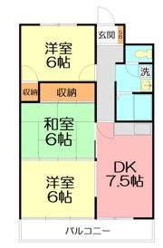 グレース奥津の間取り画像