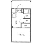 コーポ桐谷の間取り画像