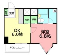 第12明智ビルの間取り画像