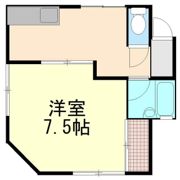 コーポ・オンザピークの間取り画像