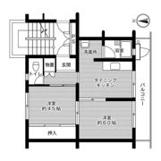 ビレッジハウス下島第二1号棟の間取り画像