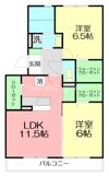 グランソーレIの間取り画像