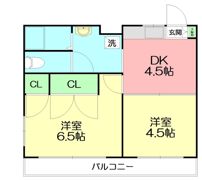 コスモスNo.3の間取り画像