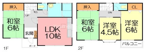 ハイタウンの間取り画像