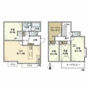大谷北戸建の間取り画像