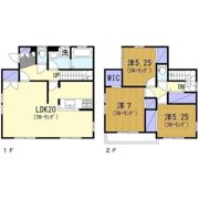F上和田1815貸家の間取り画像