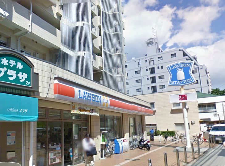 近くのローソン 片瀬海岸店まで184m（徒歩3分）