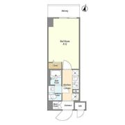 LIME RESIDENCE HIRATSUKA WESTの間取り画像