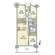 オハナ平塚桃浜の間取り画像