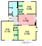 グリーンヒル鎌倉の間取り画像