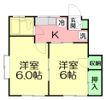 恵峰ハイツの間取り画像