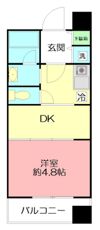 シャンテいせはらの間取り画像