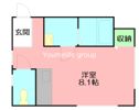 大嵩アパートの間取り画像