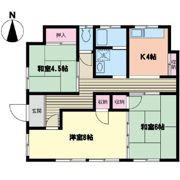 石上アパートの間取り画像