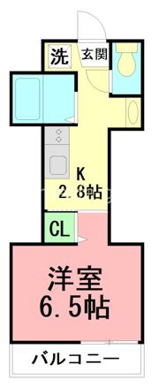 THE RIVER SUITE湘南台の間取り画像