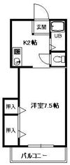 アビタシオンの間取り画像