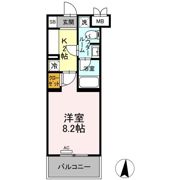 ファンディ平塚の間取り画像