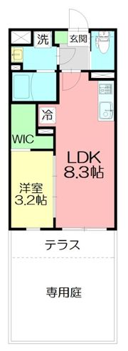 Dracaena 湘南台（ドラセナ ショウナンダイ）の間取り画像