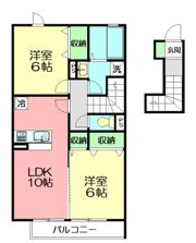 ラマージュIIIの間取り画像