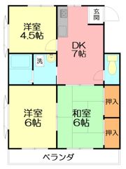 コーポシャルムの間取り画像