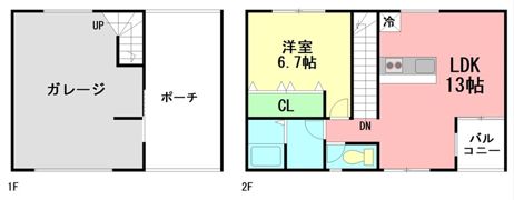 ガレージハウス湘南ベースONEの間取り画像