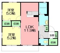 グランドアムール Iの間取り画像