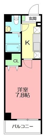 アップワード本厚木の間取り画像
