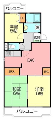 第2スペランザ大住の間取り画像