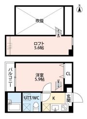 Ferris座間の間取り画像