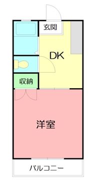 ゴッドハウスの間取り画像