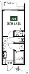 メルディア相武台2丁目の間取り画像