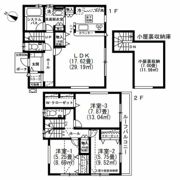 戸塚区矢部町戸建の間取り画像