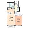 アメニティー厚木市戸室1丁目新築アパートの間取り画像