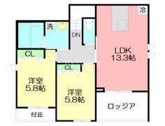 My maison松浪の間取り画像